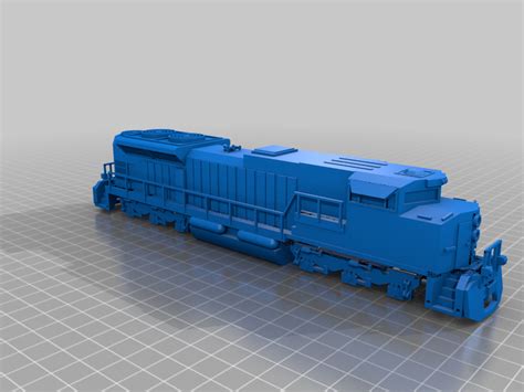 Christel like American locomotives, and as you know, she also owns a garden railway. . 3d print ho locomotive